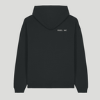 CAUTION: May Make Unforced Errors | Unisex Organic Cotton Oversize Hoodie with Chalk White Print