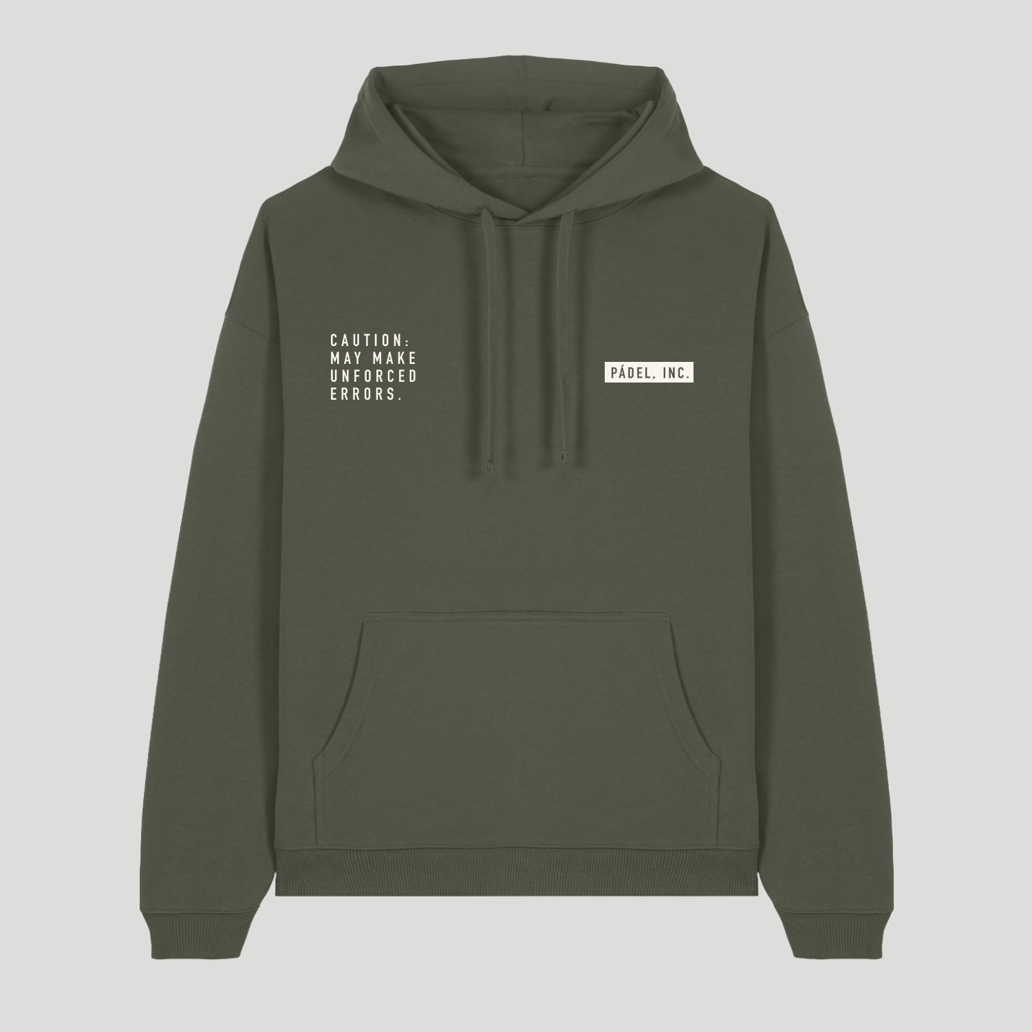 CAUTION Organic Cotton Hoodie | Oversize-fit