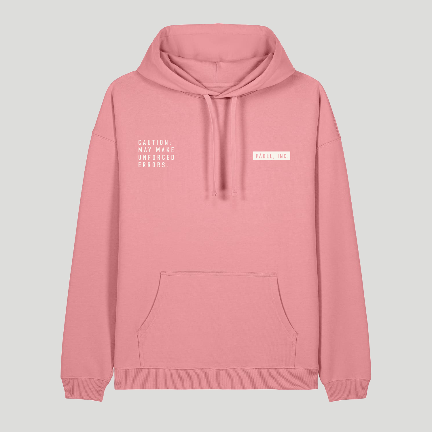 CAUTION Organic Cotton Hoodie | Oversize-fit