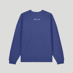 CAUTION: May Make Unforced Errors | Unisex Organic Cotton Oversize Sweatshirt with Chalk White Print