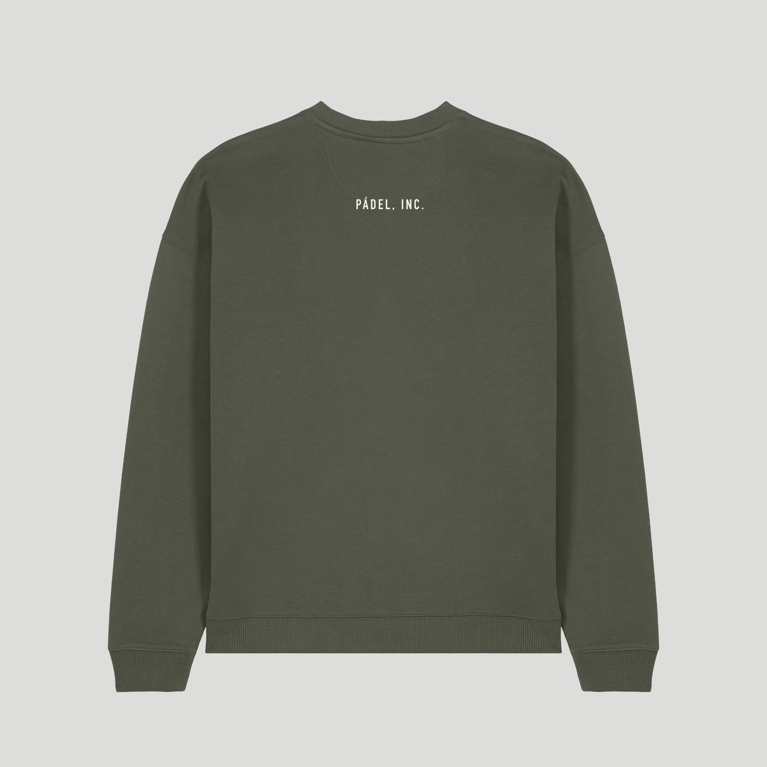 CAUTION: May Make Unforced Errors | Unisex Organic Cotton Oversize Sweatshirt with Chalk White Print