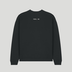 CAUTION: May Make Unforced Errors | Unisex Organic Cotton Oversize Sweatshirt with Chalk White Print
