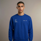 Unisex PLAY. EAT. SLEEP. REPEAT. Medium-fit Sweatshirt - Chalk print
