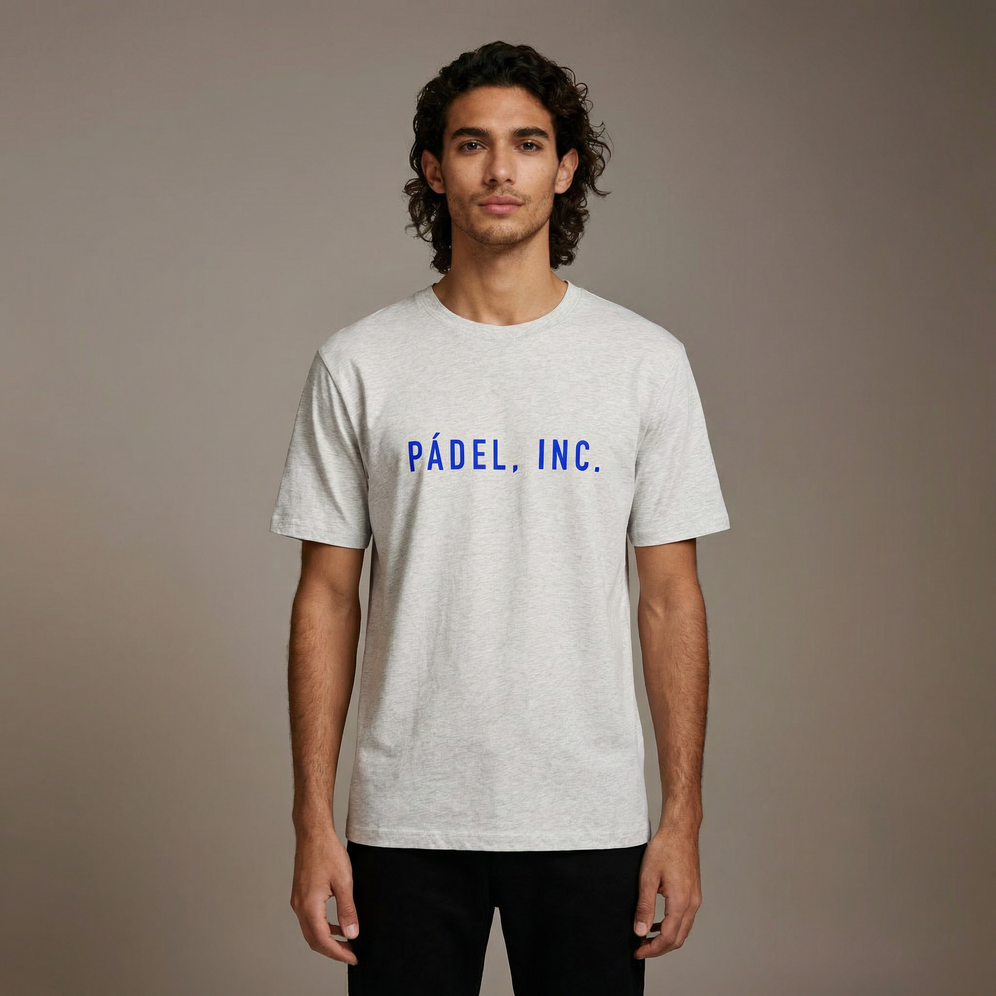 Unisex LOGO Relaxed-fit, organic cotton t-shirt - Blue print