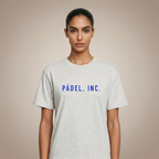 Unisex LOGO Relaxed-fit, organic cotton t-shirt - Blue print