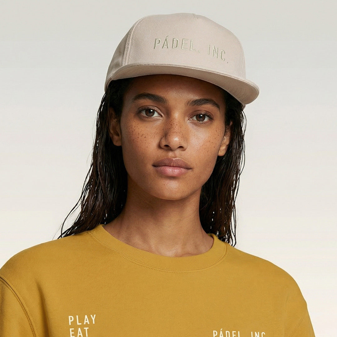 PÁDEL, INC. X BEECHFIELD Organic cotton midweight unstructured 5-panel cap
