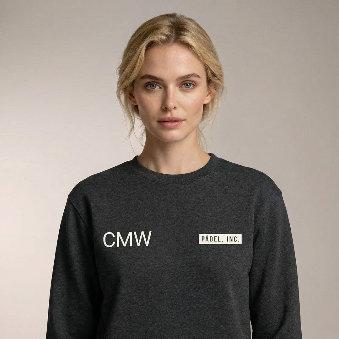 Unisex PERSONALISED + LOGO Medium-fit, organic cotton Sweatshirt