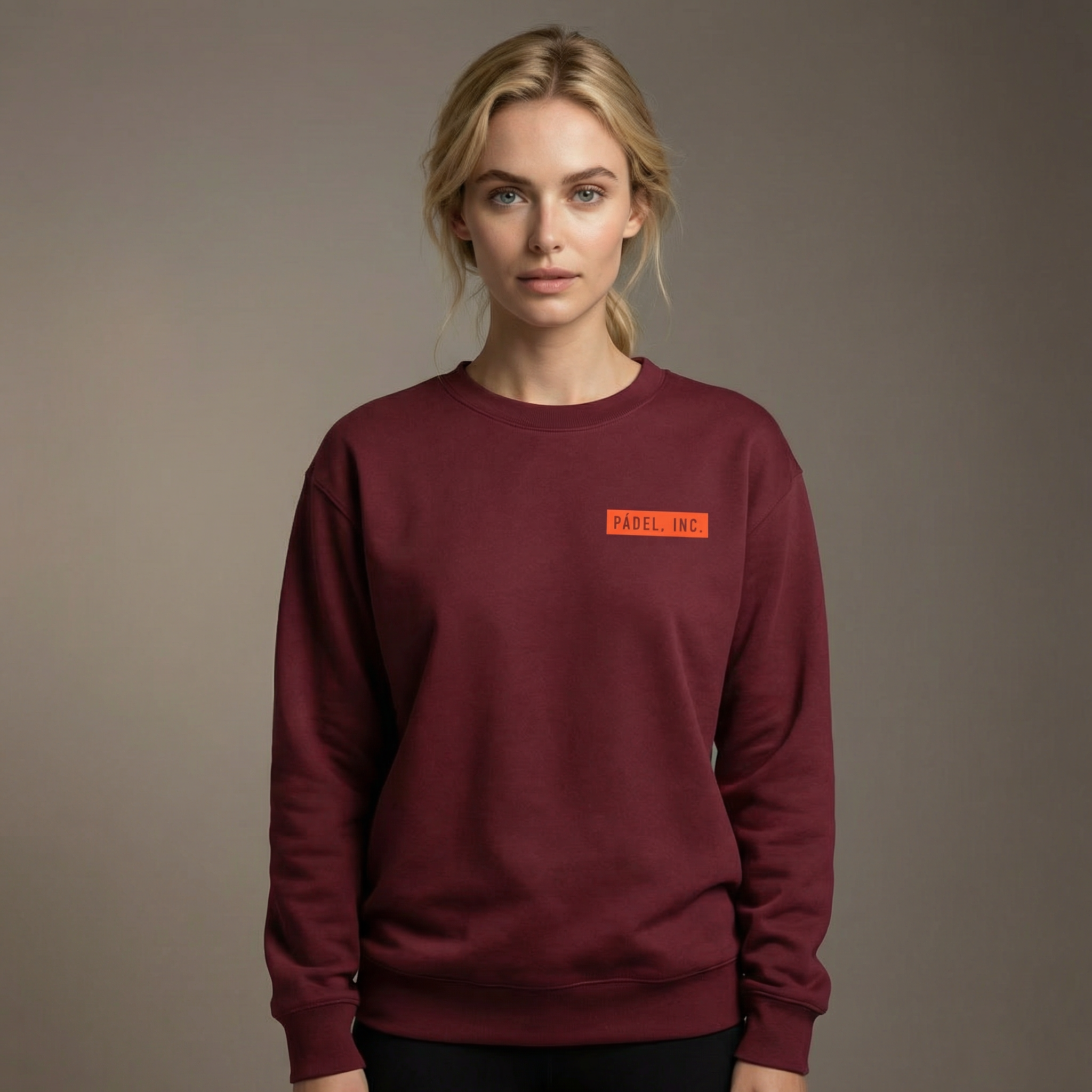 Unisex LOGO Medium-fit Sweatshirt - Fire logo