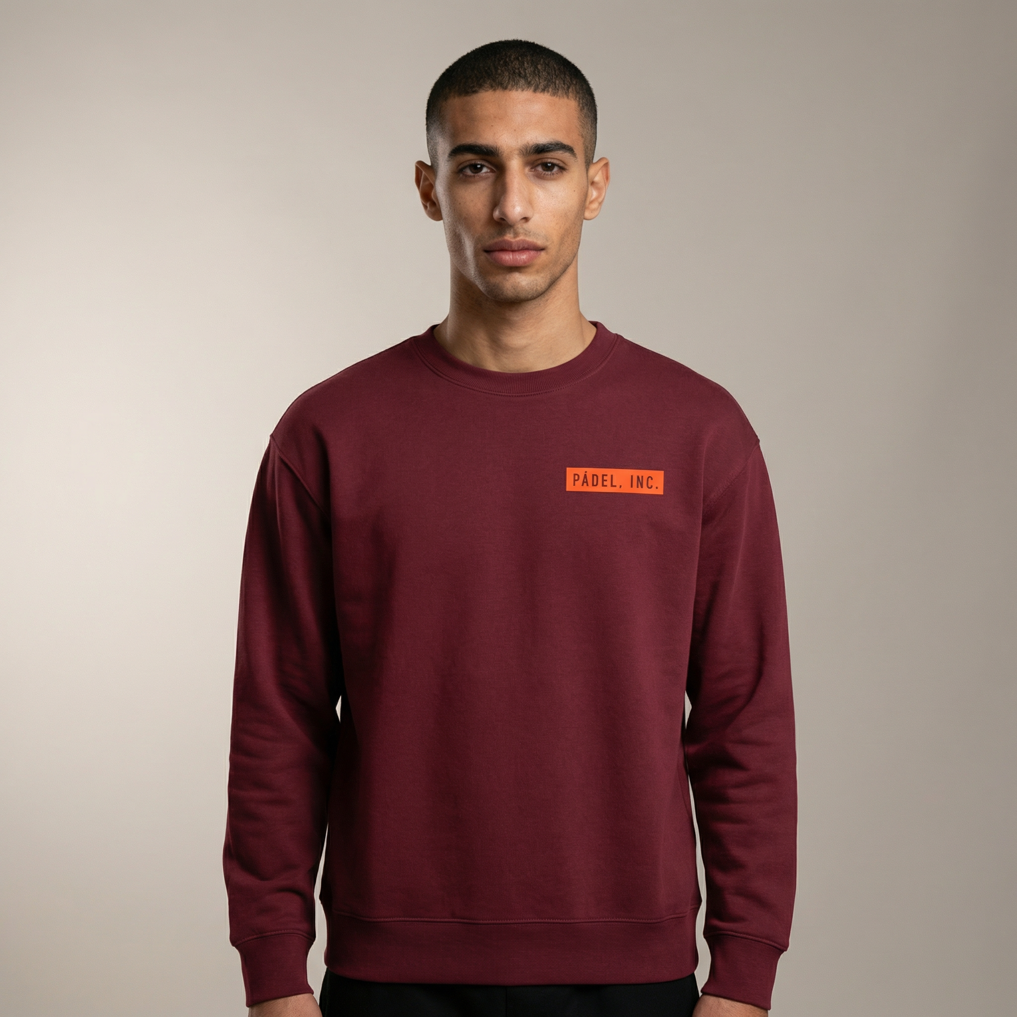 Unisex LOGO Medium-fit Sweatshirt - Fire logo