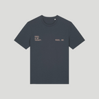 Unisex PÁDEL IS MY THERAPY Medium-fit, organic cotton t-shirt - Peach print
