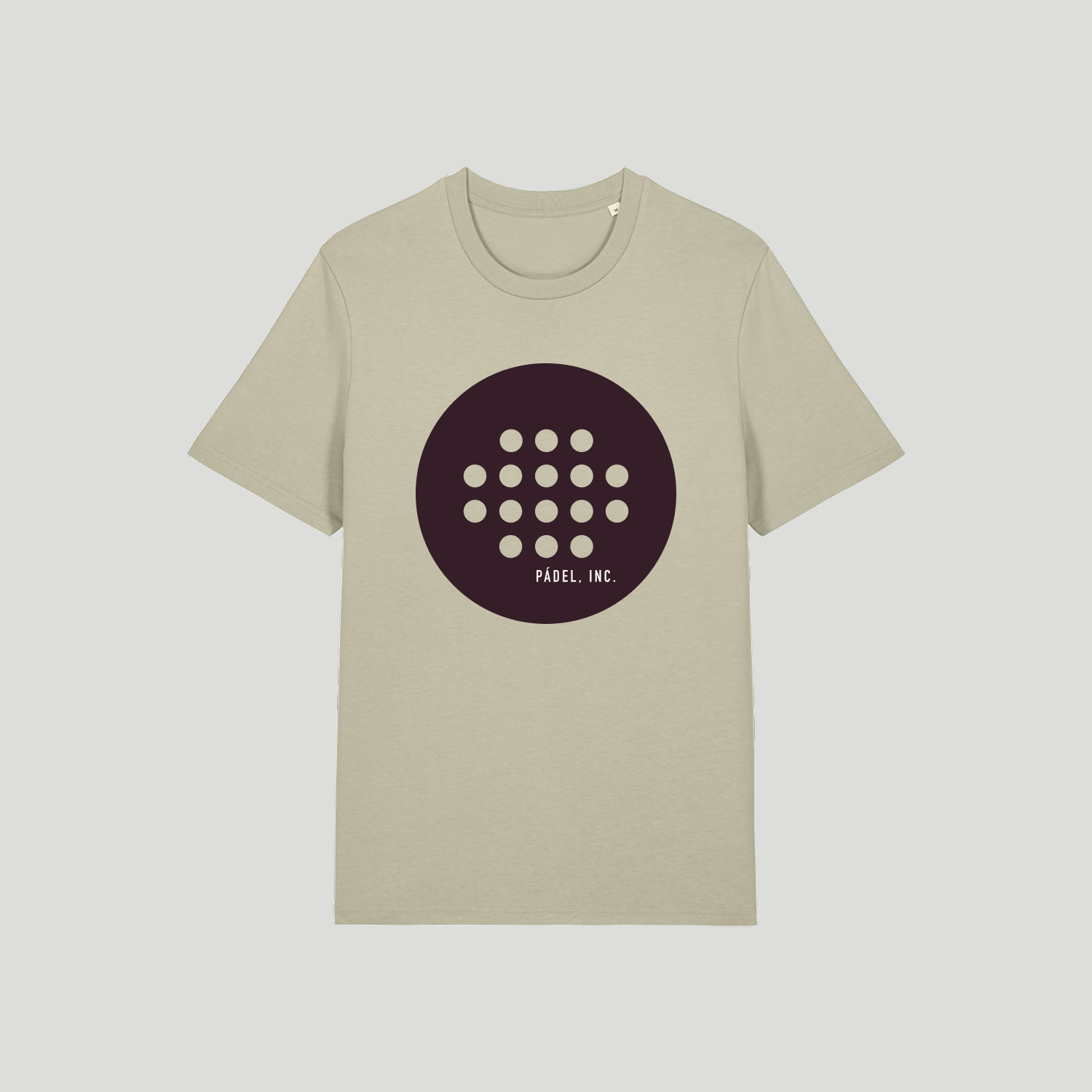 Unisex ROUNDEL Medium-fit, organic cotton t-shirt - Plum print