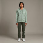 Logo ESSENTIALS Brush Cotton Joggers - Chalk logo