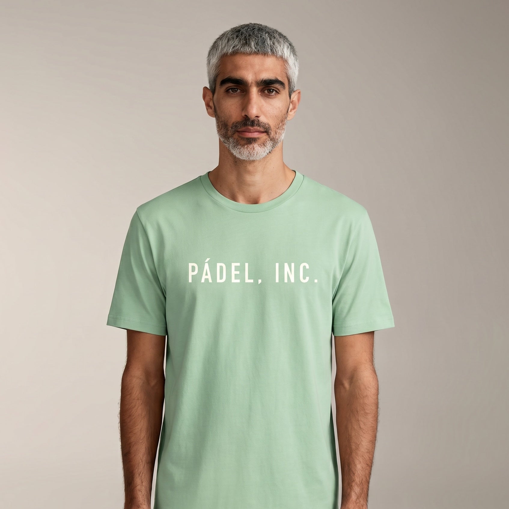 Unisex LOGO Relaxed-fit, organic cotton t-shirt - Chalk print