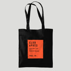CLUB APRES Lightweight Bag for Life Tote - Fire print