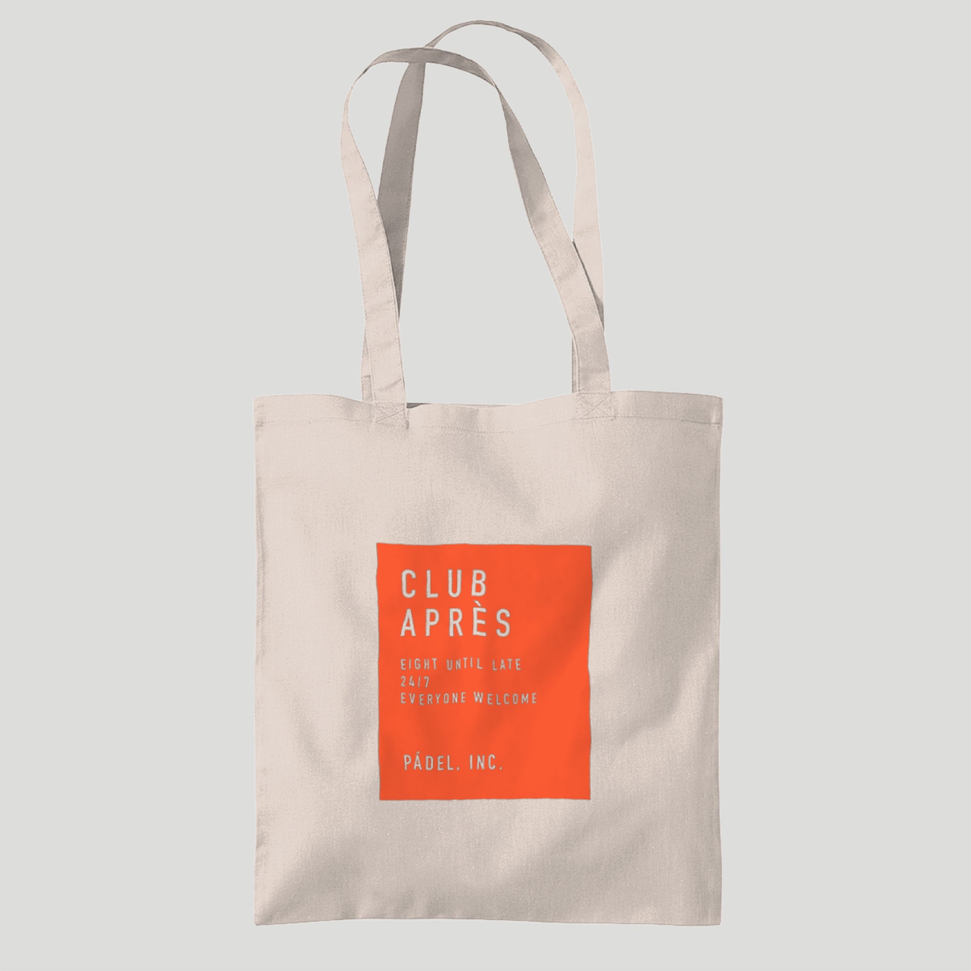 CLUB APRES Lightweight Bag for Life Tote - Fire print