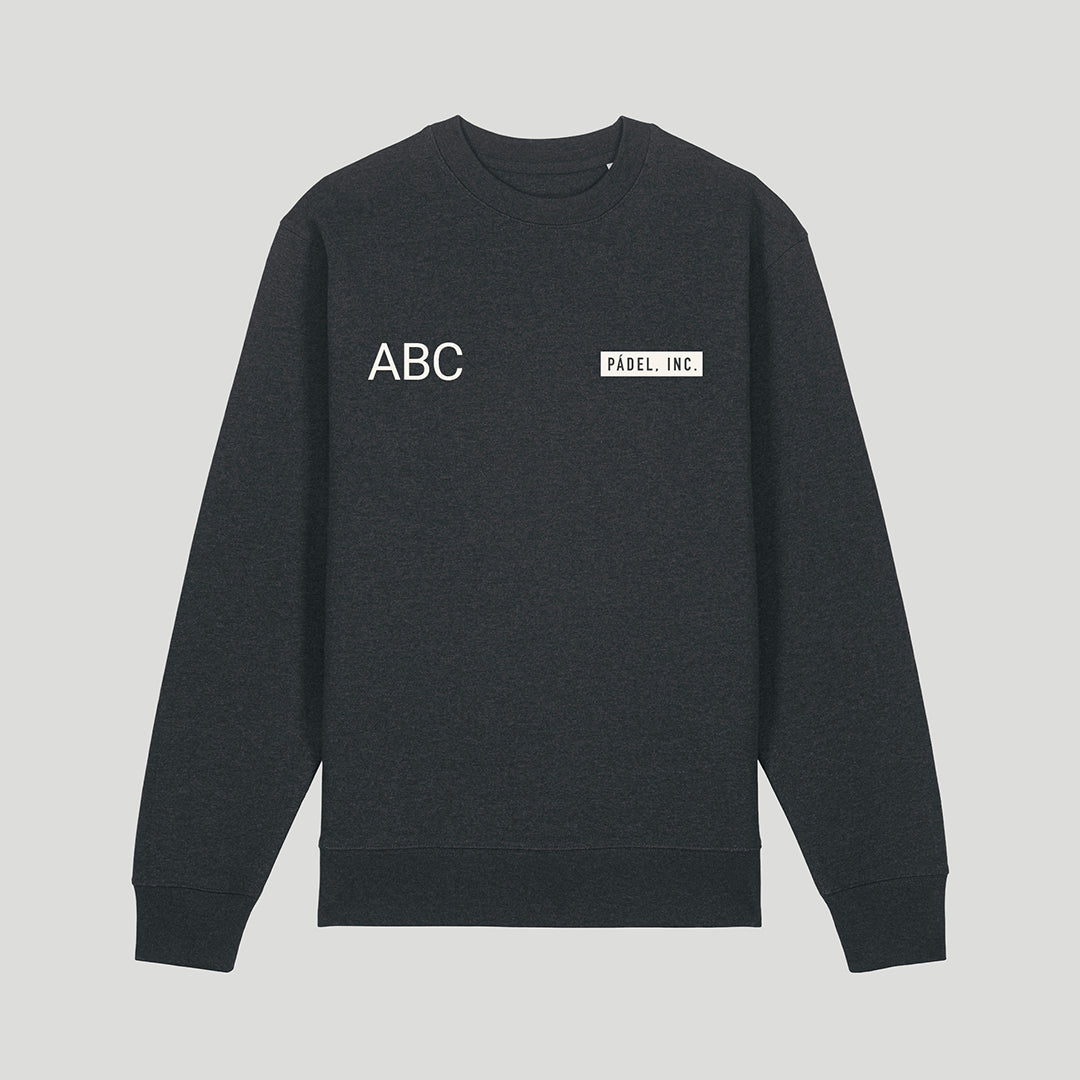 Unisex PERSONALISED + LOGO Medium-fit, organic cotton Sweatshirt