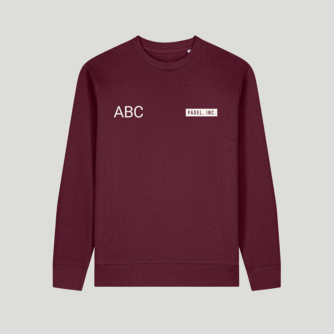 Unisex PERSONALISED + LOGO Medium-fit, organic cotton Sweatshirt