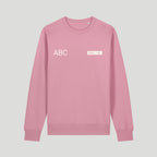 Unisex PERSONALISED + LOGO Medium-fit, organic cotton Sweatshirt