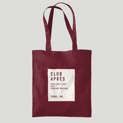 CLUB APRES Lightweight Bag for Life Tote - Chalk print