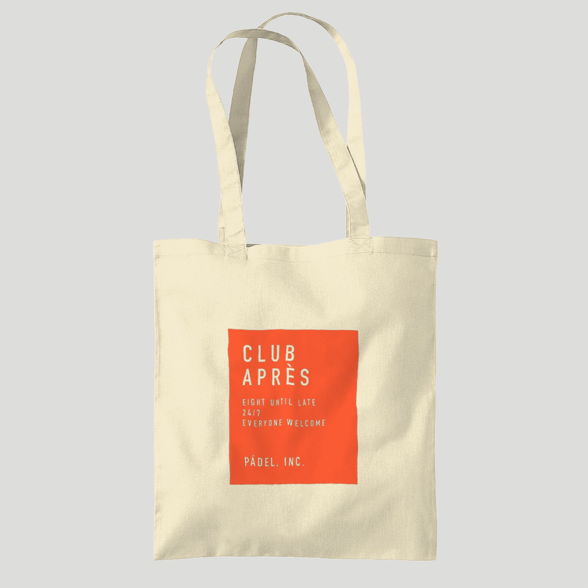CLUB APRES Lightweight Bag for Life Tote - Fire print