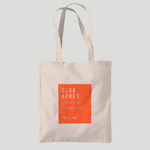 CLUB APRES Lightweight Bag for Life Tote - Fire print