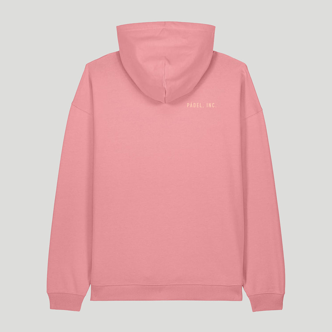 Unisex CAUTION: MAY MAKE UNFORCED ERRORS Oversize-fit Hoodie - Peach print