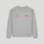 Unisex CAUTION: MAY MAKE UNFORCED ERRORS Oversize-fit Sweatshirt - Fire print