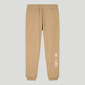 Logo ESSENTIALS Brush Cotton Joggers - Chalk logo