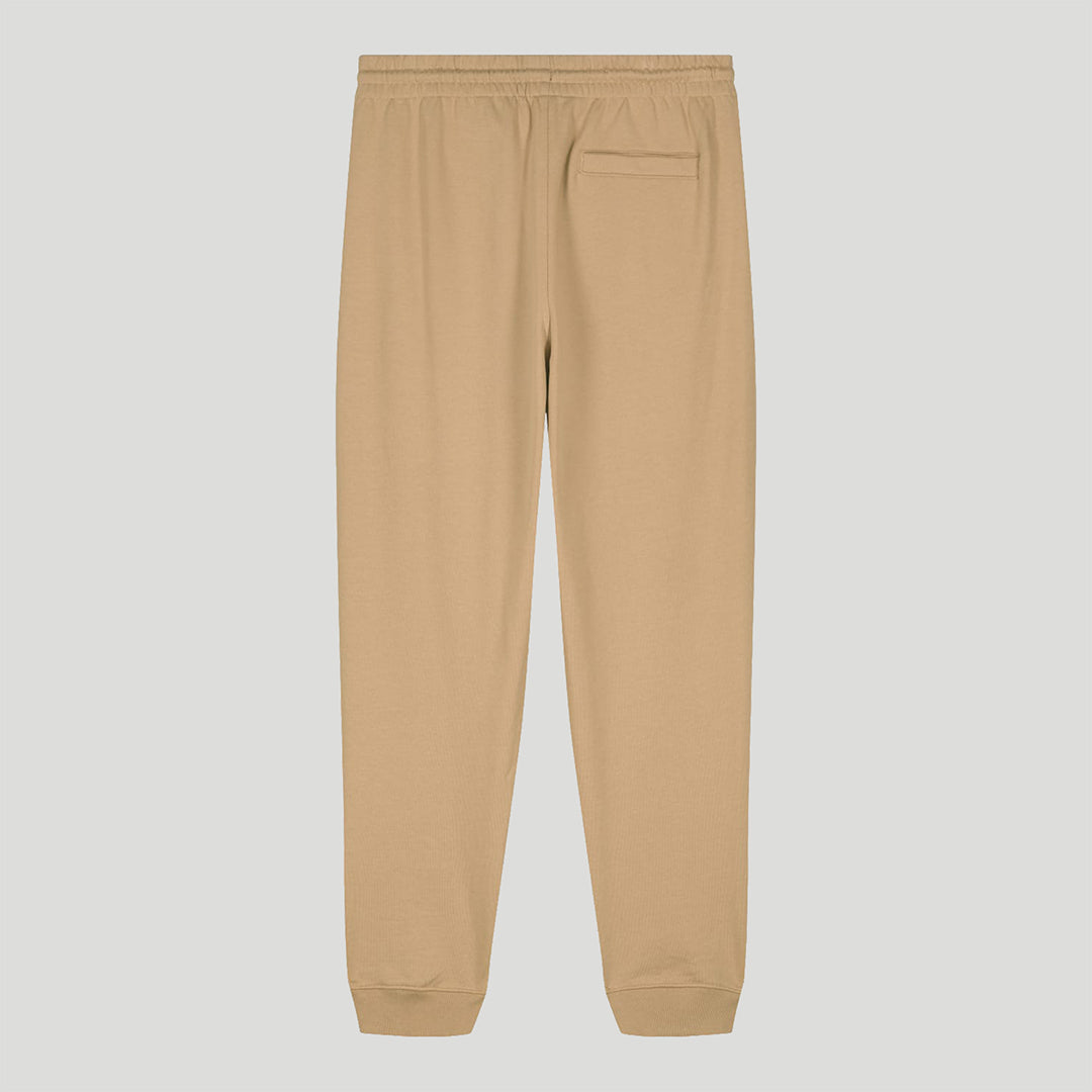 Logo ESSENTIALS Brush Cotton Joggers - Chalk logo