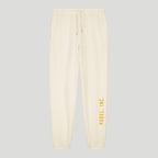 Logo ESSENTIALS Brush Cotton Joggers - Ochre logo