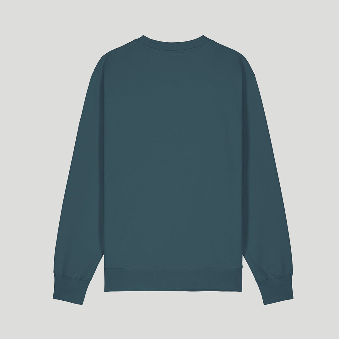 Unisex LOGO Medium-fit Sweatshirt - Sky logo
