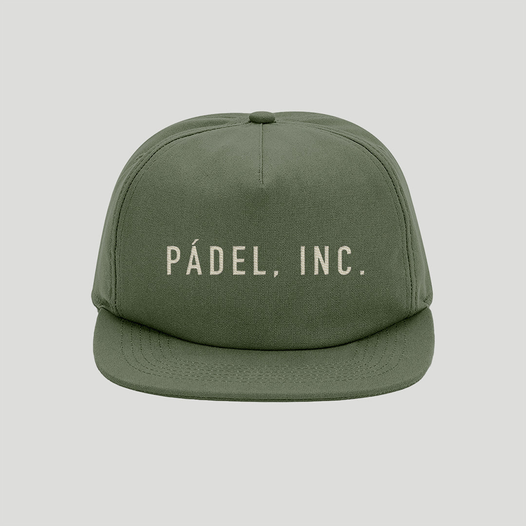 PÁDEL, INC. X BEECHFIELD Organic cotton midweight unstructured 5-panel cap