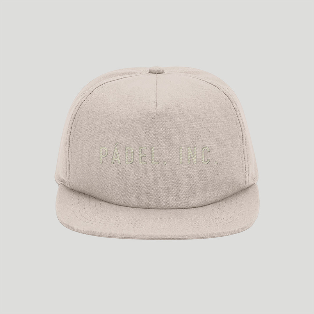 PÁDEL, INC. X BEECHFIELD Organic cotton midweight unstructured 5-panel cap