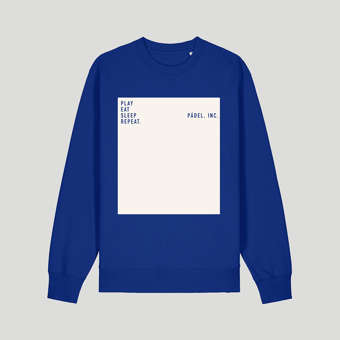 Unisex PLAY. EAT. SLEEP. REPEAT. BLOCK Medium-fit Sweatshirt *LIMITED EDITION*